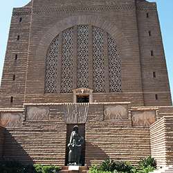 Voortrekker monumentet i Pretoria, Sydafrika